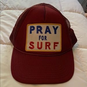 Burgundy AV Trucker Hat